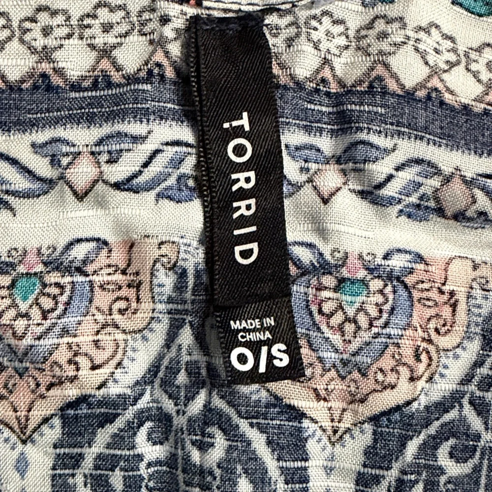 Torrid Bohemian Fringe Kimono Cardigan with matching dress